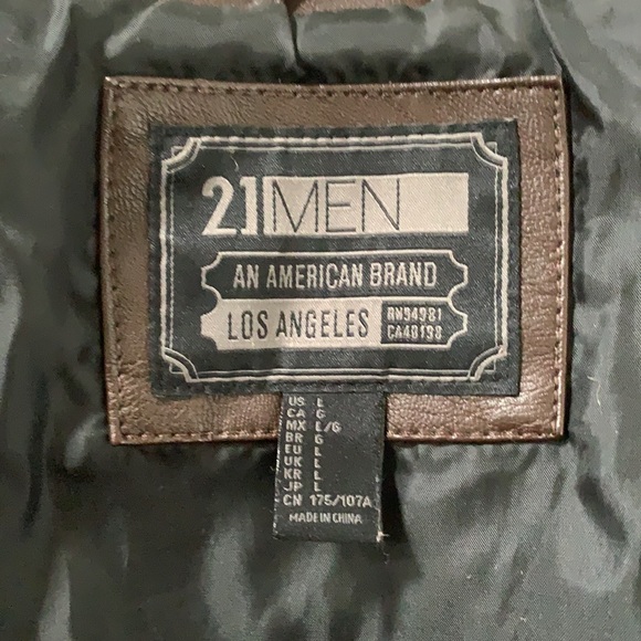 Men’s brown jacket - Picture 4 of 7